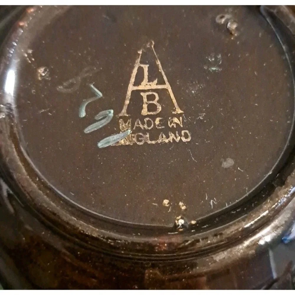 Vtg Brown Betty Teapot By Alcock, Lindley &‎ Bloore Made In England